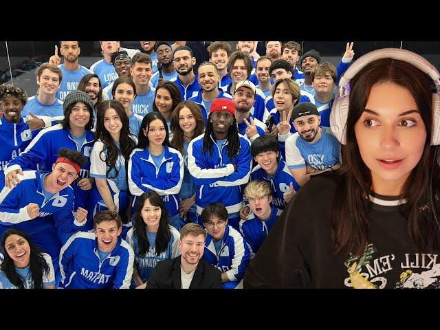 Harrie Reacts To 50 YouTubers Fight For $1,000,000