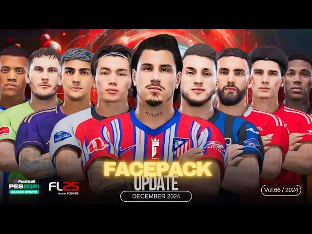 Facepack Update Pes 2021 & FL25 Vol.66 (SIDER) PC