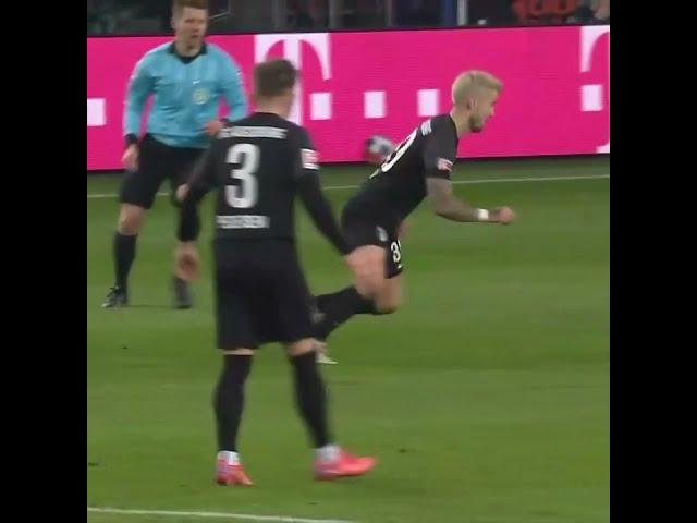 35-YARD SCREAMER in Bundesliga  | #shorts