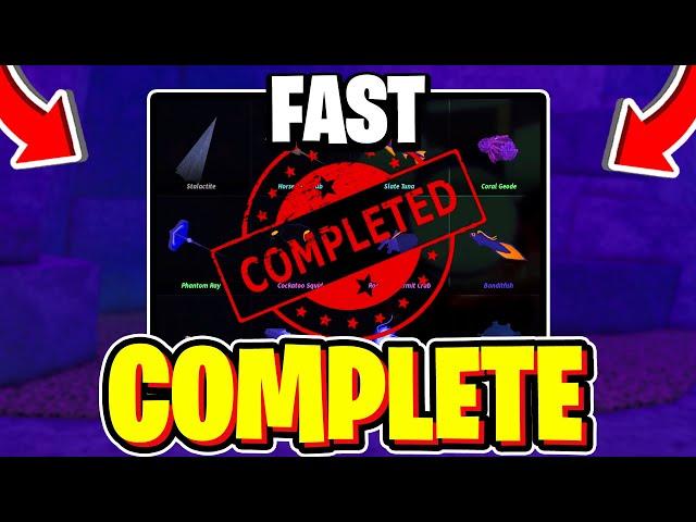 How To COMPLETE DESOLATE DEEP BESTIARY FAST In Fisch! Roblox