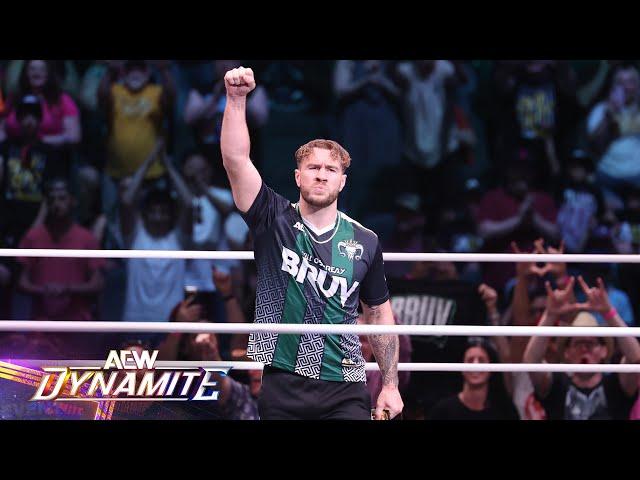 AEW International Champion, Will Ospreay, responds to MJF! | 7/10/24, AEW Dynamite