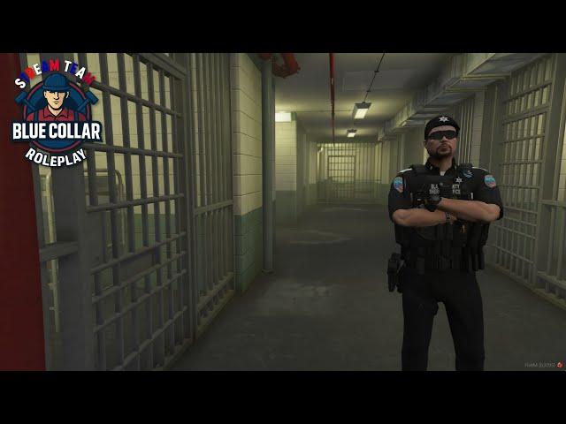 Check-In Time at the Grey Bar Motel! | Blue Collar Roleplay FiveM Server (LEO)