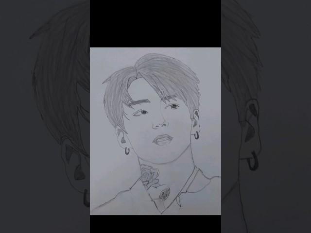 How to draw Jk From BTS #howtodraw #bts #jk #drawing #art #subscribe #like #comment #share #short