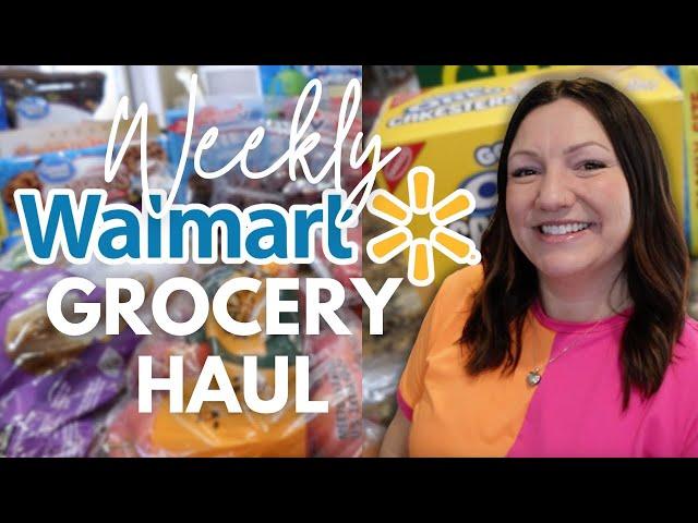 LARGE WEEKLY GROCERY HAUL | WALMART GROCERY HAUL + MEAL PLAN | FAMILY OF 5