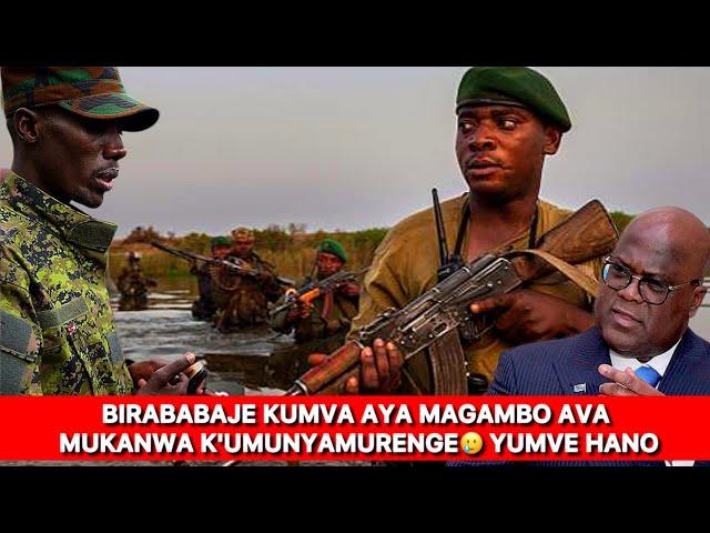 IBAZE KUMVA UMUNYAMURENGE AVUGAKO NTA FDLR ZIRI MU RURAMBO AHUBWO ARI RDF INGABO Z'URWANDA