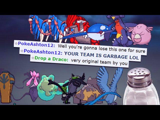 ULTIMATE POKEMON SHOWDOWN SALT COMPILATION! FUNNY POKEMON SHOWDOWN SALT