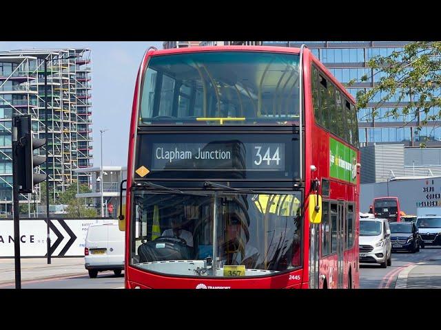 London's Buses at Battersea Power Station 2nd August 2024