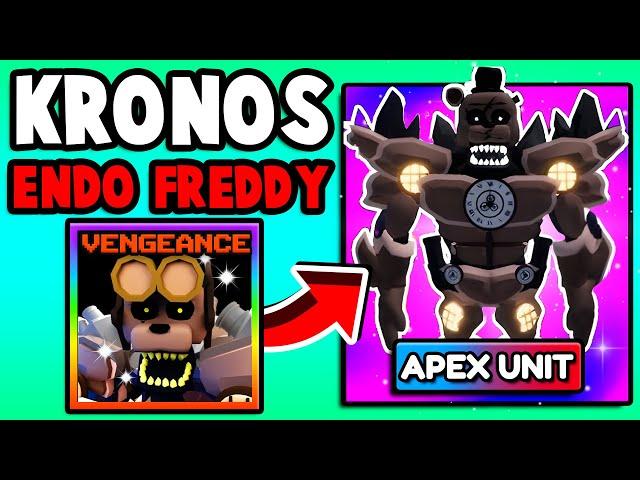 They Added APEX KRONOS ENDO FREDDY! *STEAMPUNK ENDLESS* (Five Nights TD)