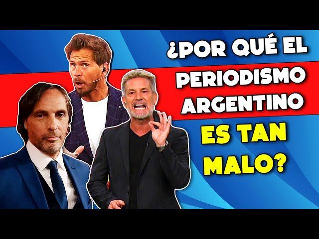 LA DECADENCIA DEL PERIODISMO DEPORTIVO ARGENTINO