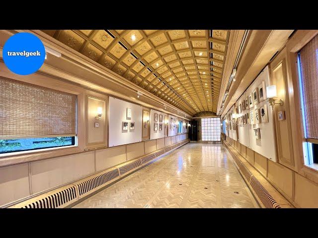 Riding $273 Japan's Luxury Restaurant Train The Royal Express | Yokohama - Shimoda