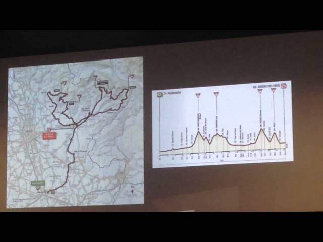 Presentazione Tappa Giro d'Italia 2016 Palmanova - Cividale