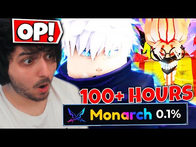 I Spent 100+ HOURS Becoming OVERPOWERED in Roblox Anime Royale!