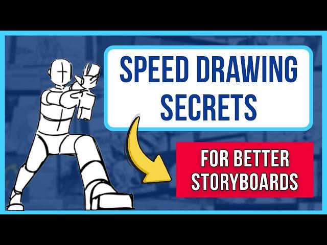 Speed Drawing Secrets For Better Storyboards in Photoshop