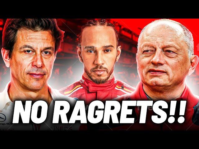 Hamilton's shocking decision about Scuderia Ferrari!