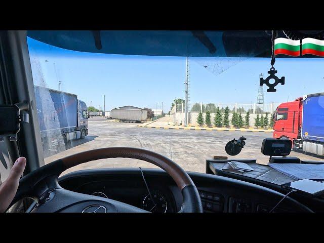 Truck Life - The Worst Bulgarian Border, Night Drive to Calafat, Shortcut, and Shockingly Good Road.