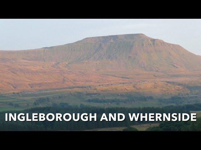 Ingleborough and Whernside, Yorkshire