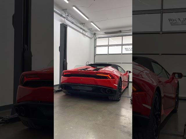 Lamborghini Huracan Spyder | Auspuffumbau - Soundcheck - Klappensteuerung | Alpha Customs