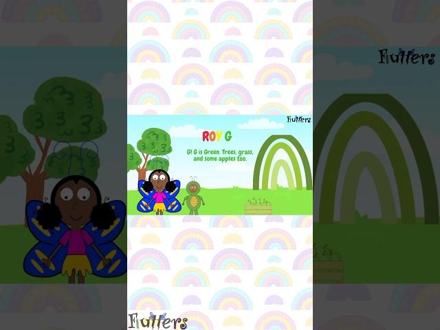 Flutters | Roy G. Biv - Rainbow song | nursery rhymes 