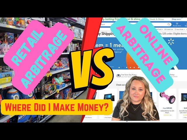 Amazon: Online Arbitrage & Retail Arbitrage In One Day! Where Did I make More Money?