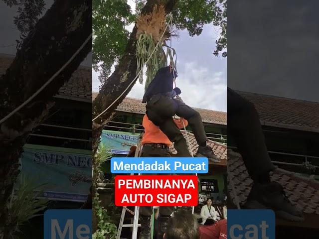 Mendadak Pucat saat Ascend Descending Pramuka #pramuka #salatiga #pramukamilenial #penggalang