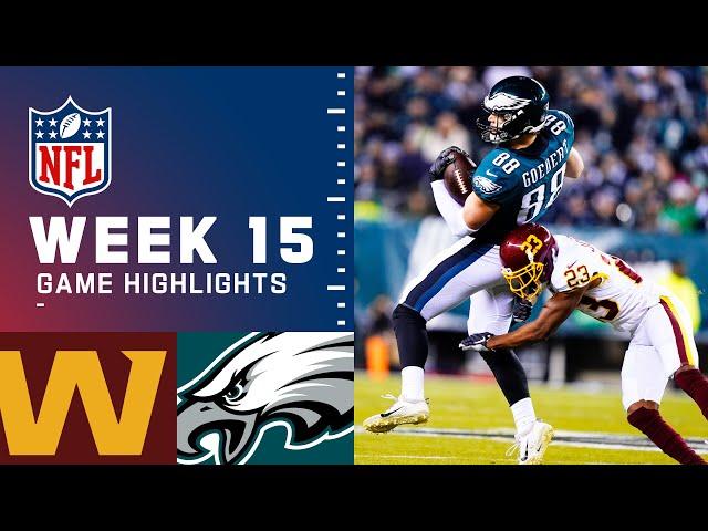 Washington vs. Eagles Week 15 Highlights | NFL 2021