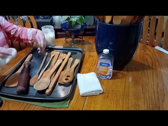 How To Condition/Season Wooden Spoons /Utensils