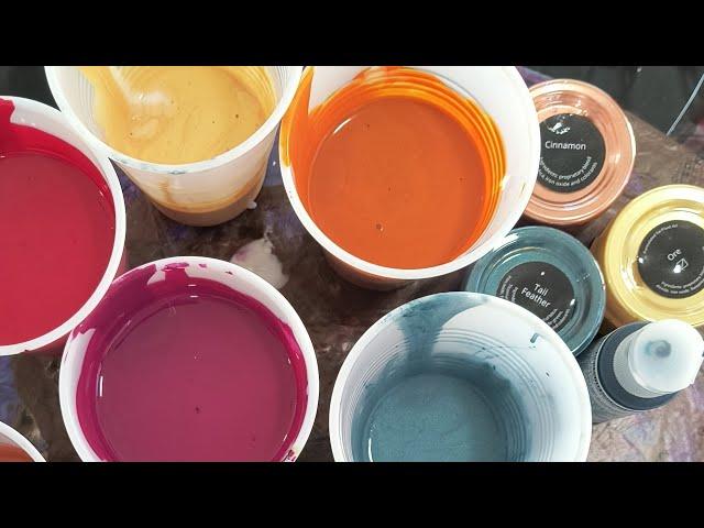 #95 Pigment Mixing Tutorial for Cloud/Straight/Ring Fluid Art Pours! This Little Piggy Pigments!