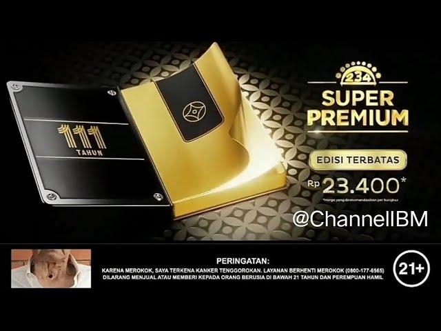 Iklan 234 Super Premium - 111 Tahun Mahakarya Indonesia (PHW 2024) "Edisi terbatas"