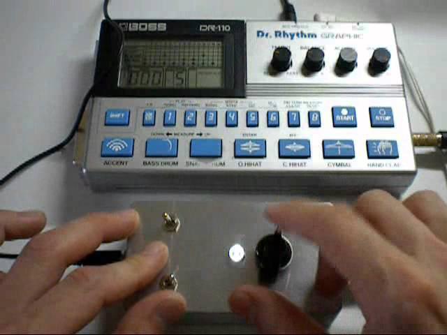 GetLoFi Chip Tone Generator 8 Step Random Bass Note Generator pt2. Sync with Drum machine