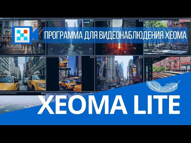 2025: Xeoma Lite -  простое видеонаблюдение для офиса и дома (4K)