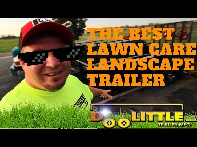 DooLittle T-8416 The Best Lawn Care/Landscape Trailer! In-Depth!