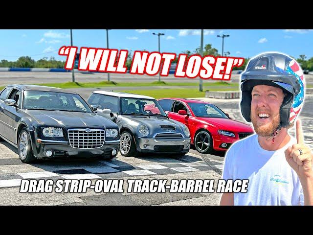 CHEAP CAR BATTLE! Racing Our $3,000 Budget Cars!