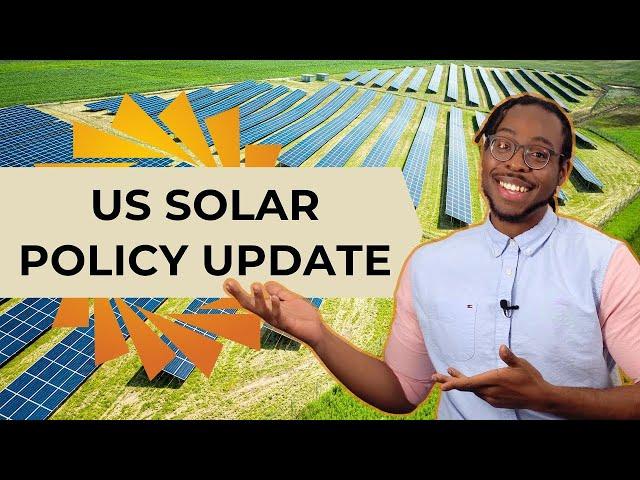 US Solar Policy 2024: An Unprecedented Opportunity in Renewable Energy