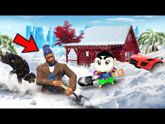 GTA 5 : I Survive The  Ice Age In Losantos! বেচে গেলাম এই বার এর মত 