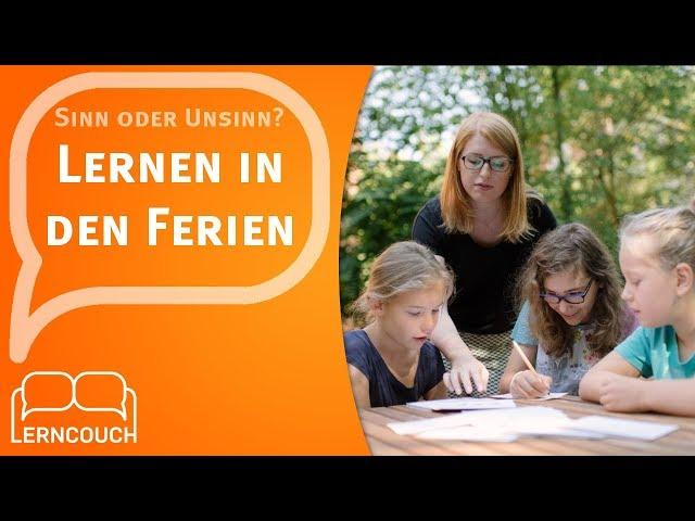 In den Ferien lernen? Nee, oder?! – Wir zeigen, wie es einfach geht!   Lerncouch