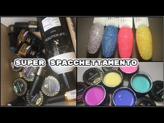 SPACCHETTIAMO INSIEME|BASI COLORATE,ACRYGEL E SEMIPERMANENTI FLASH |Makolina95|