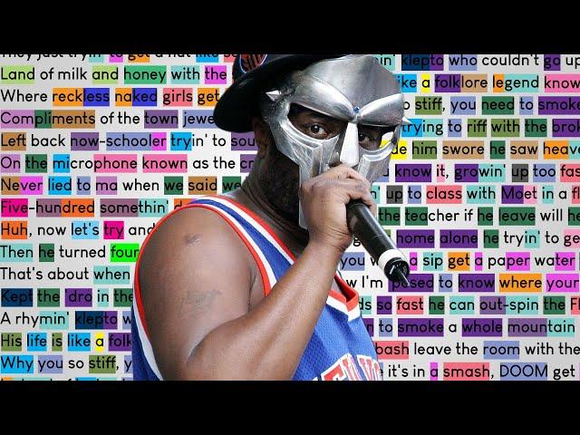 MF DOOM - Curls | Rhymes Highlighted