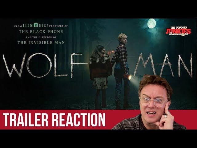 WOLF MAN (Official Trailer) The Popcorn Junkies Reaction