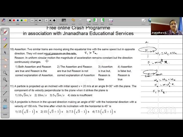 DSU: KCET/NEET Crash Programme - Session 1 Physics