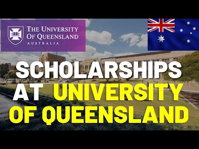 Scholarships at the University of Queensland | Free Study in Australia |  #queensland