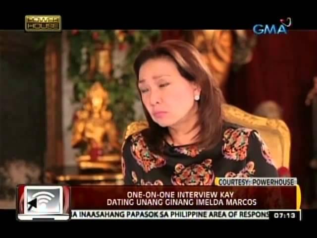 24Oras: One-on-one interview ni Mel Tianco kay dating unang ginang Imelda Marcos