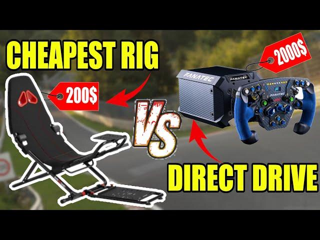 Cheapest Rig vs. DD-Wheelbase // RacGTing Challenger 301 Review