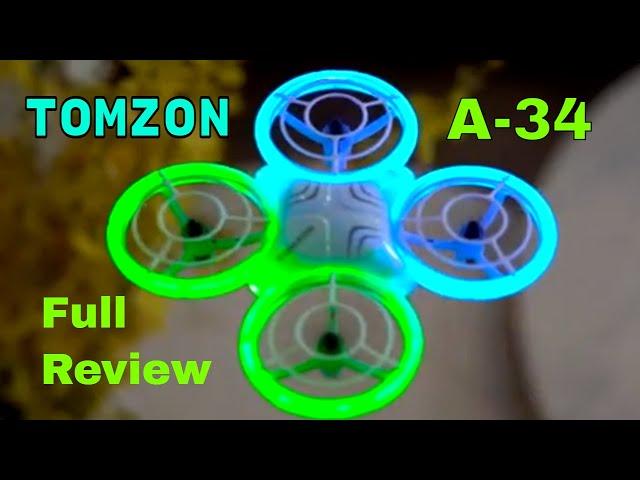 Tomzon A34 "led" Drone Review - An Amazing Quadcopter