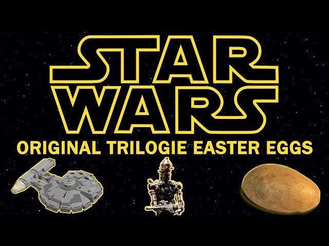 12 Star Wars Original Trilogie Eastereggs | MarcSarpei