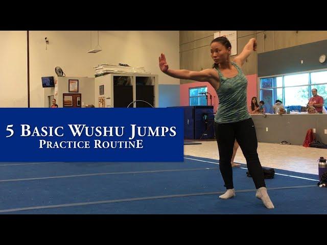 5 Basic Wushu Jumps by Jade Xu