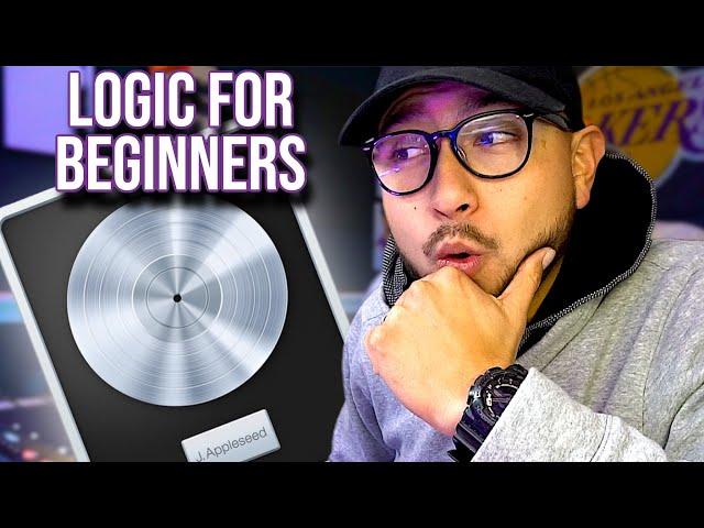 Logic Pro X BEGINNER Tutorial 2023 (Beatmaking)