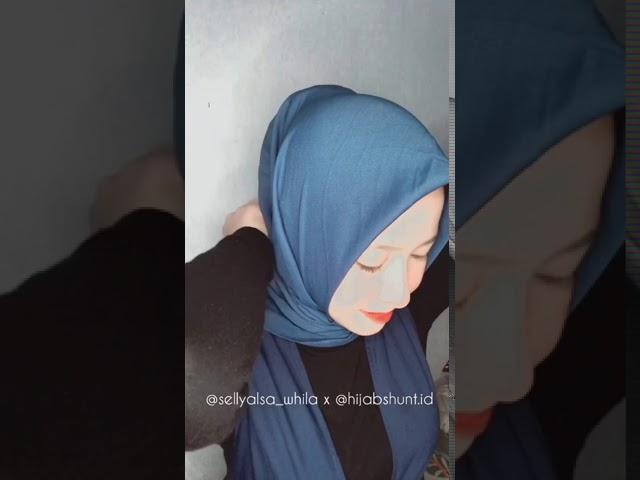 Tutorial Hijab Segiempat Simple