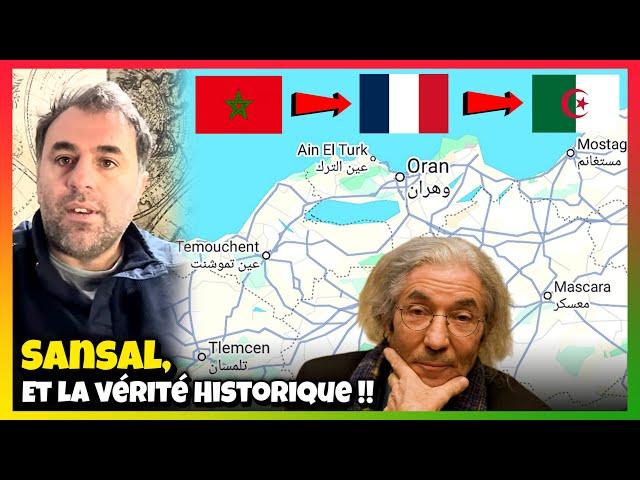 Boualem Sansal : Tout l'Ouest Algérien appartenait au Maroc .. l'Histoire !! #maroc #algerie #france