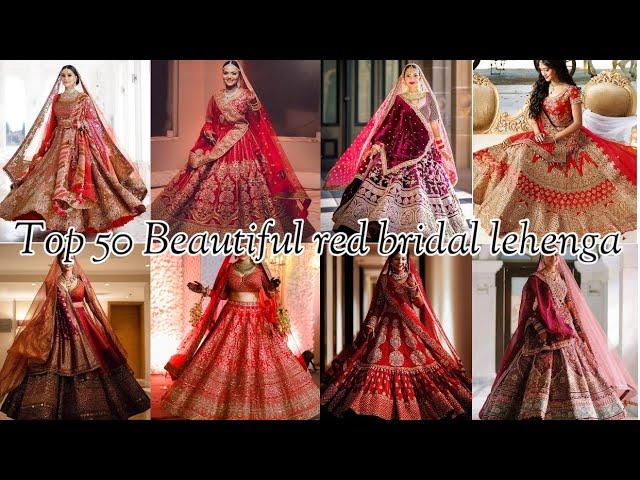 Top 50 Bridal Lahnga || Beautiful bridal lehenga