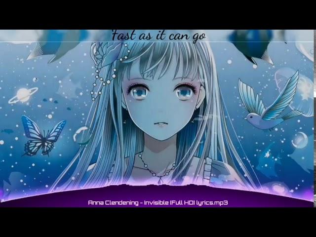 Nightcore - Invisible by Anna Clendening